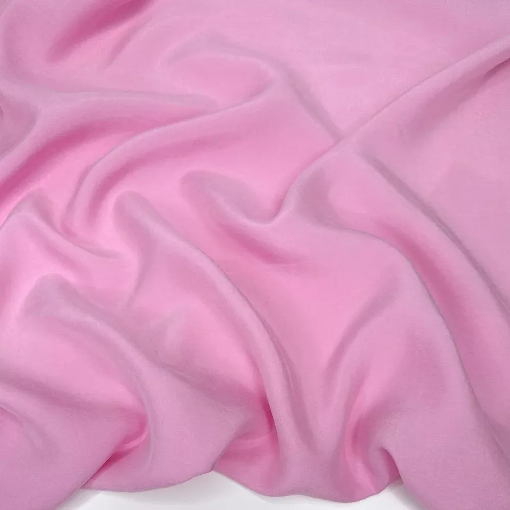 0.95 MTR Remnant 3.7oz Silky Sandwashed TENCEL™ - Flamingo