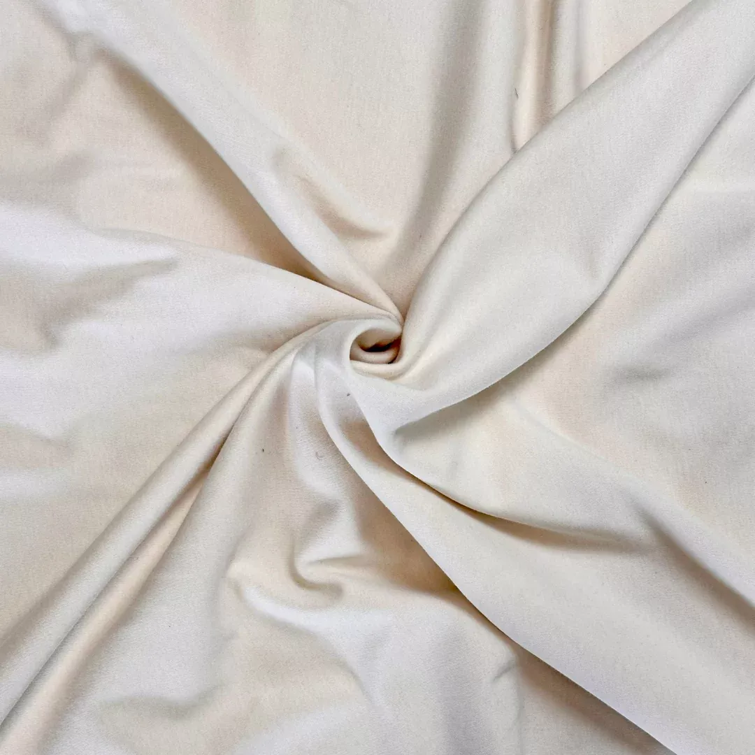 1.05 MTR Remnant 6.2oz Organic Cotton Jersey - Natural