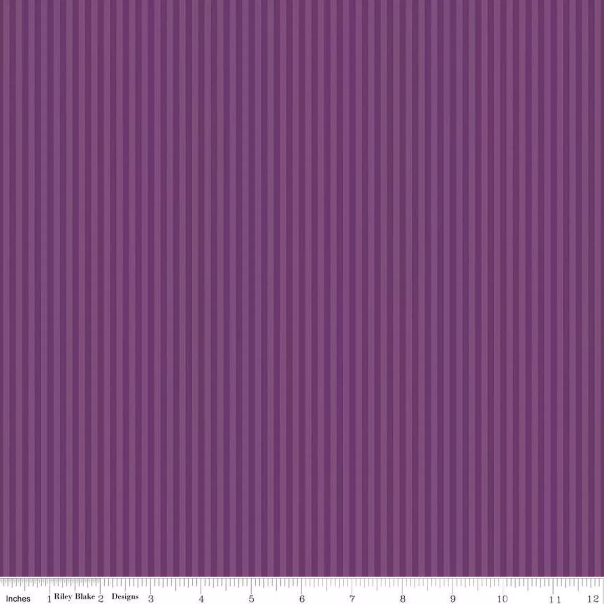 1/8" Tonal Stripe - Eggplant