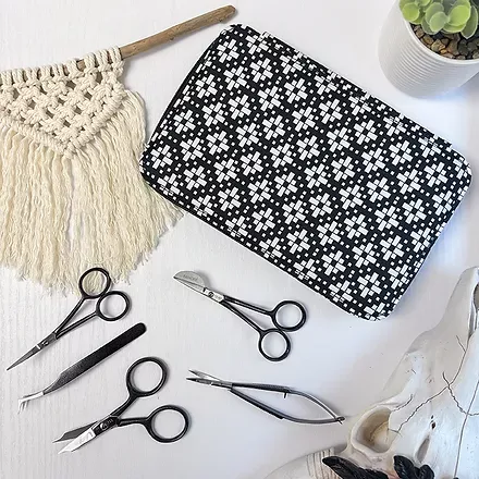 1101BLK - Black Shimmer Embroidery Kit