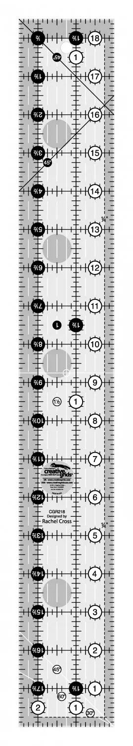 2 1/2" x 18 1/2" Creative Grids