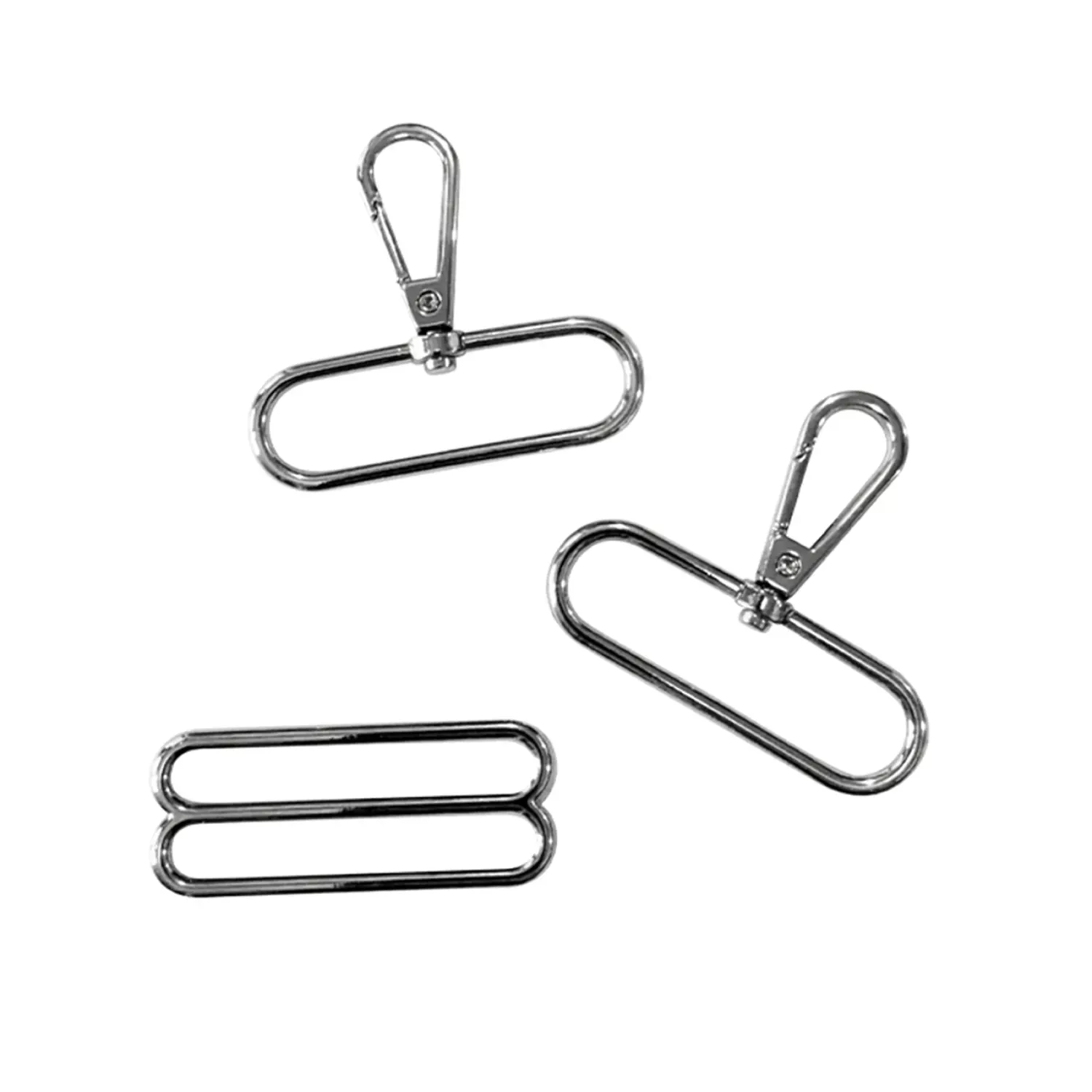 2 in. Adjustable Strap Hardware Kit, Nickel