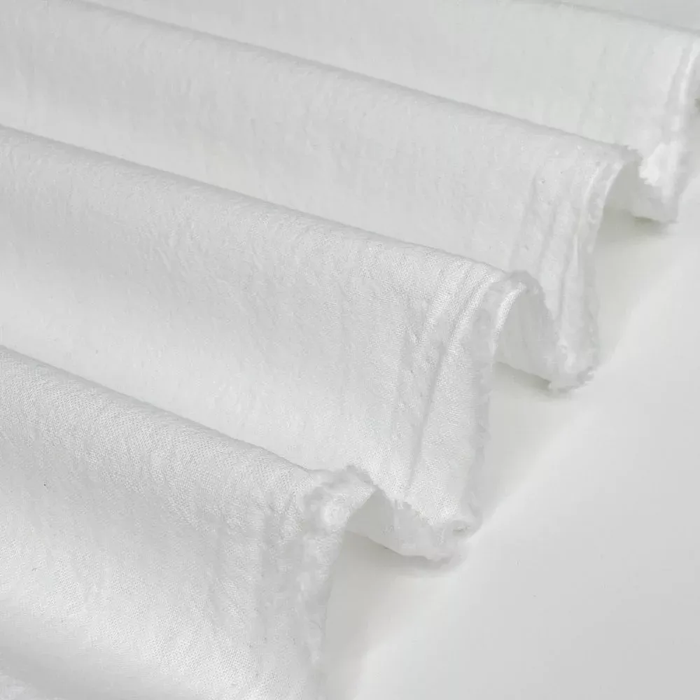 4.7oz Sandwashed Cotton - Ivory