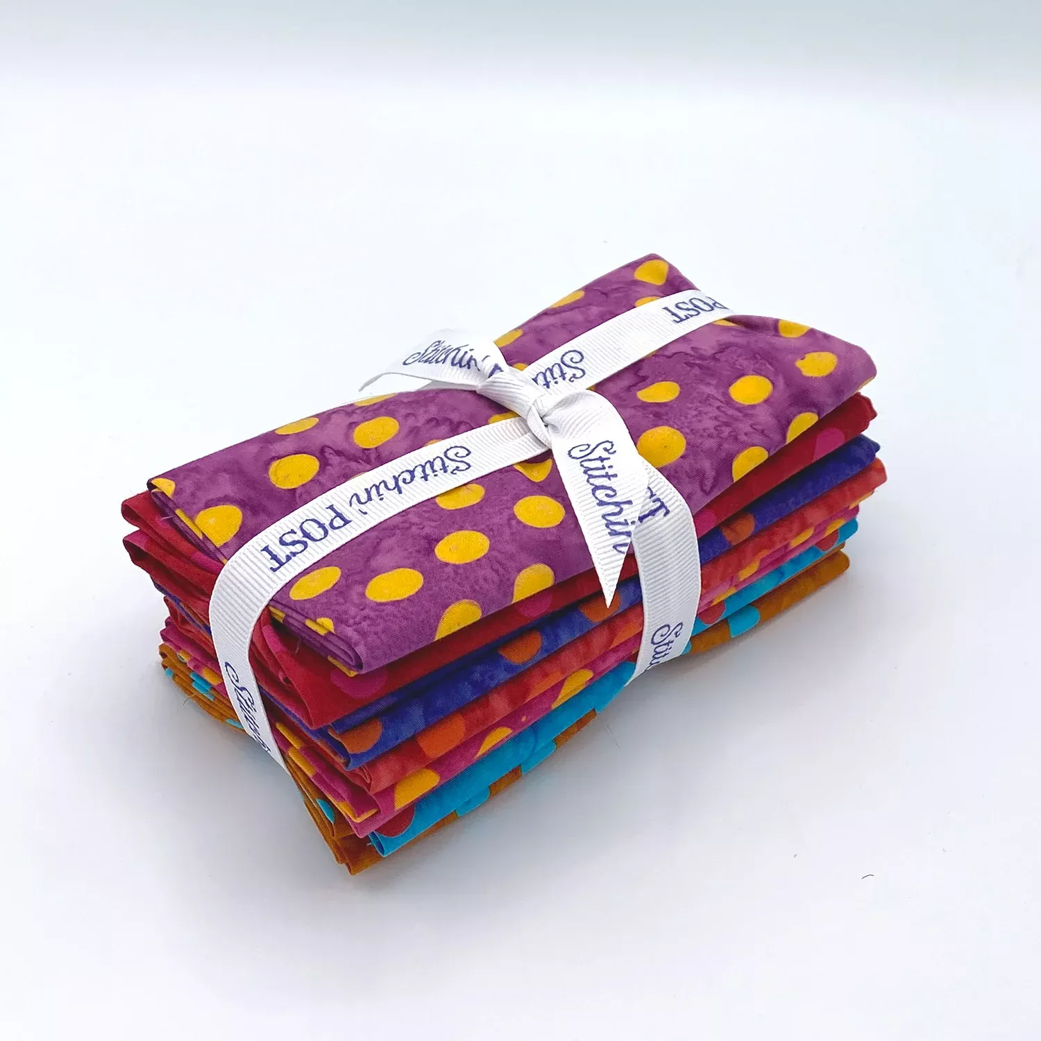 #4 Polka Pop Batik Bundle 7-Fat Quarters Precut