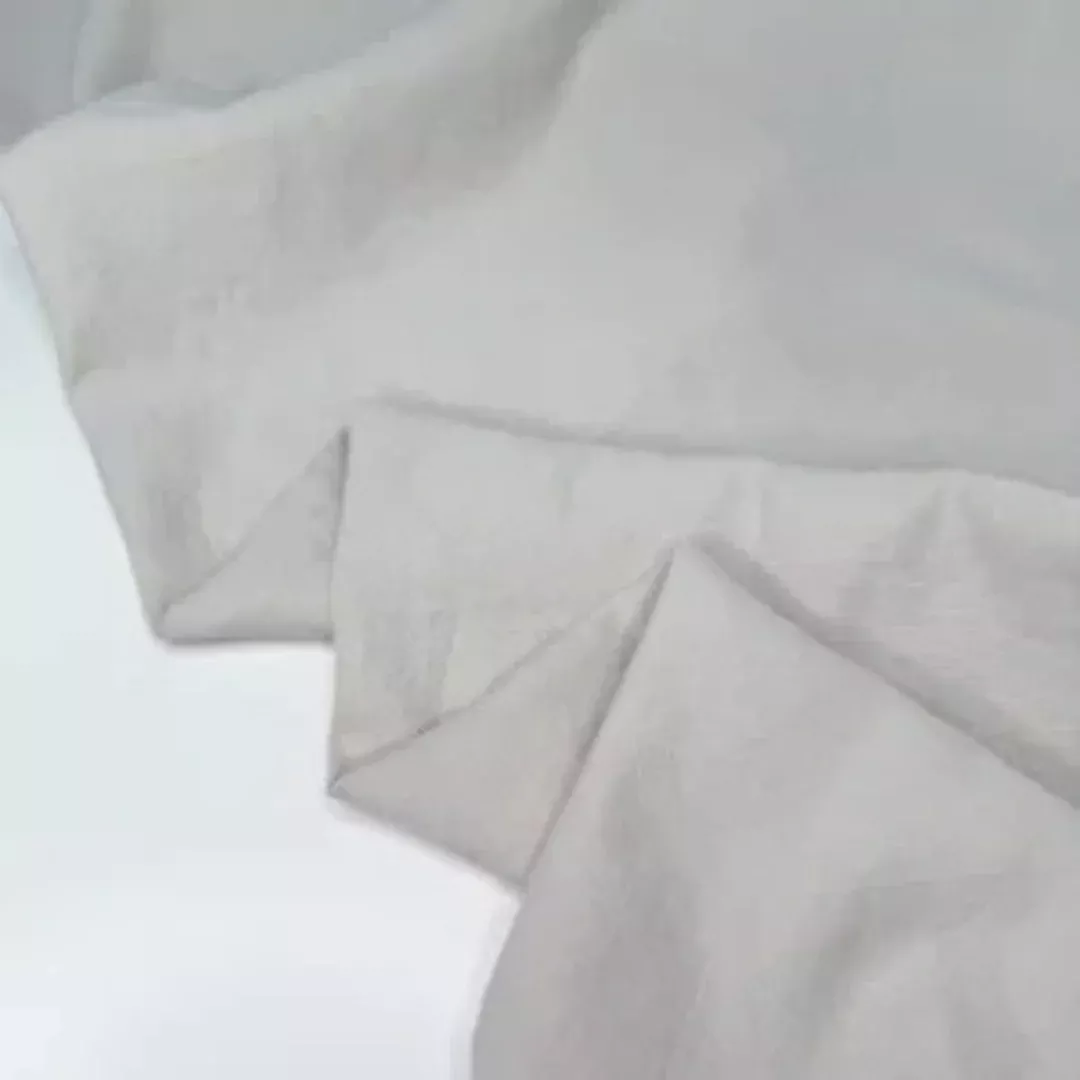 5.3oz Washed Linen/Organic Cotton Twill - Cloud