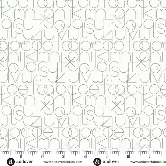 Andover - Alison Glass Sun Print Whisper - Enough Pigeon Fabric