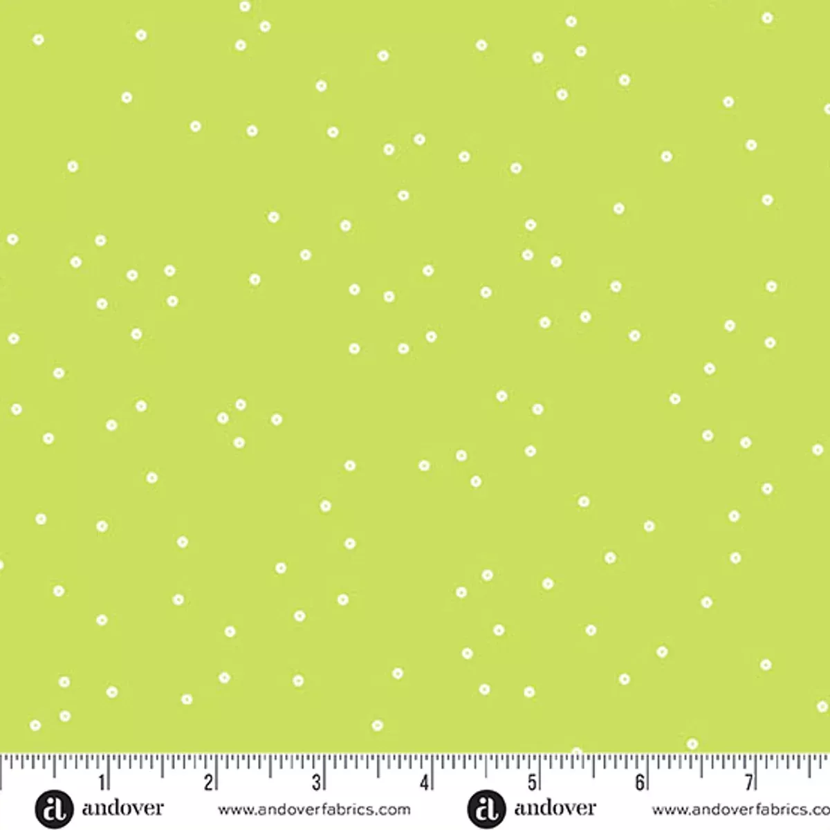 Andover - Sequin - Chartreuse Fabric