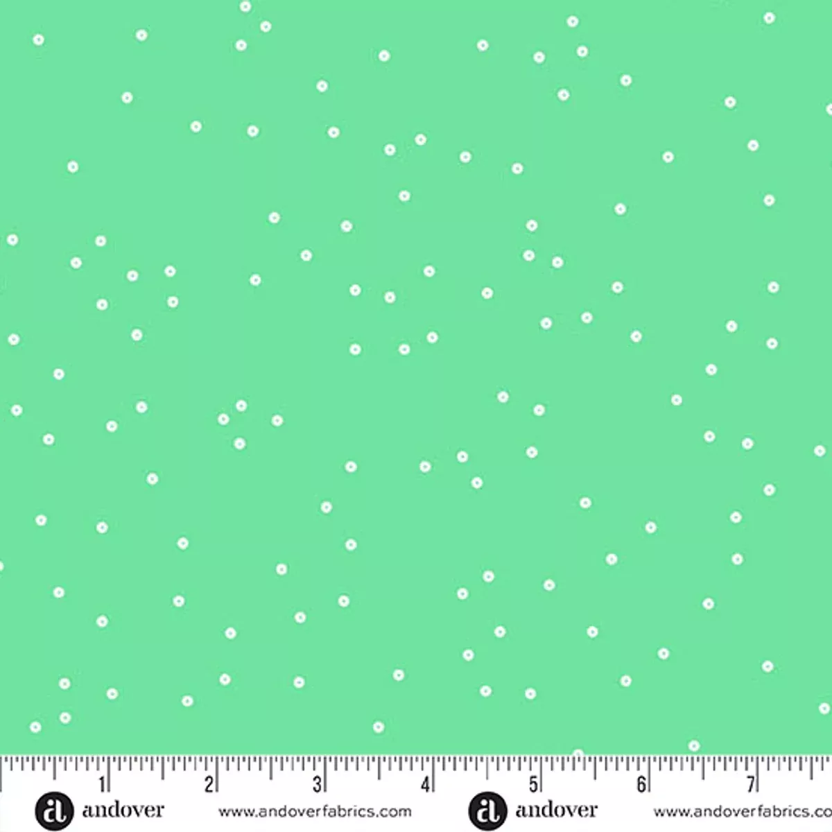 Andover - Sequin - Mint Fabric