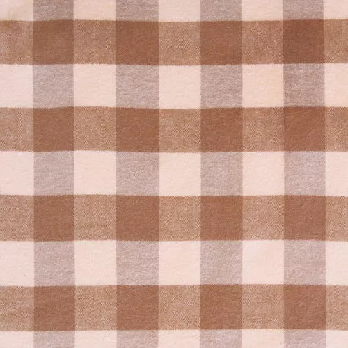 Art Gallery - Highland Flannel - Buffalo Plaid - Mini Mocha