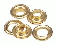 Brass Grommet & Plain Washer