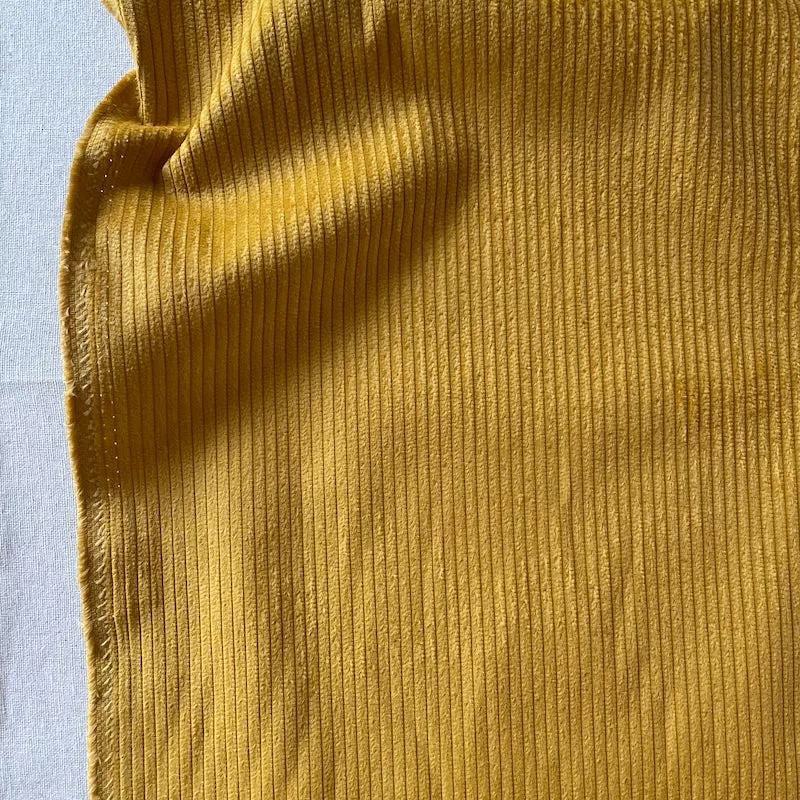 Cosmo - Wide Wale Corduroy - Mustard