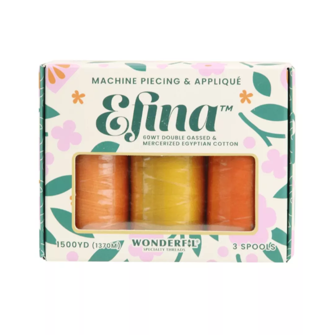 Efina™ Thread | Wonderfil | Autumn | 3 Spools