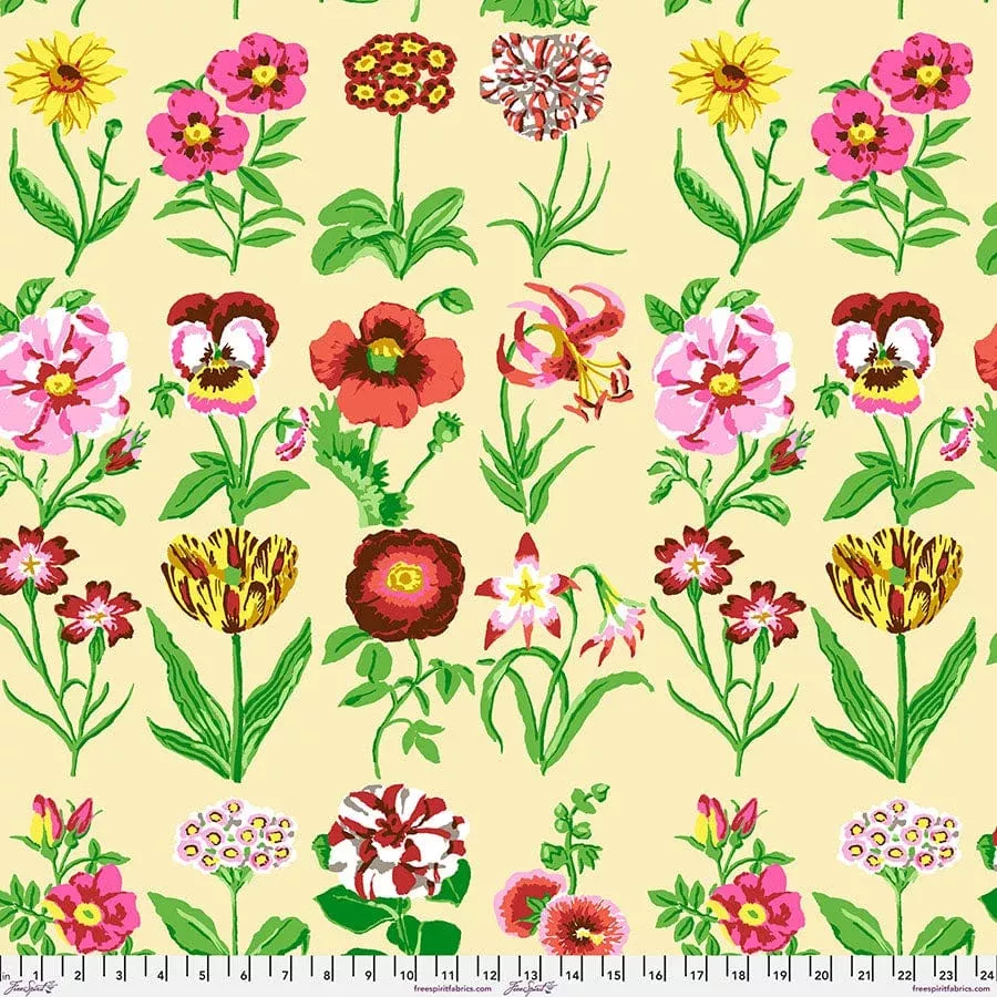 Flower Studies - Ecru, Feb 2025 Kaffe Fassett Collective
