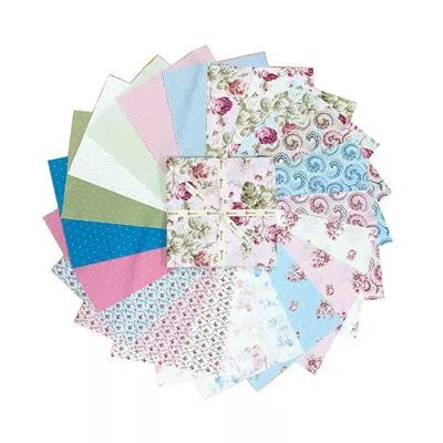 French Roses 10" Squares - 42 pcs