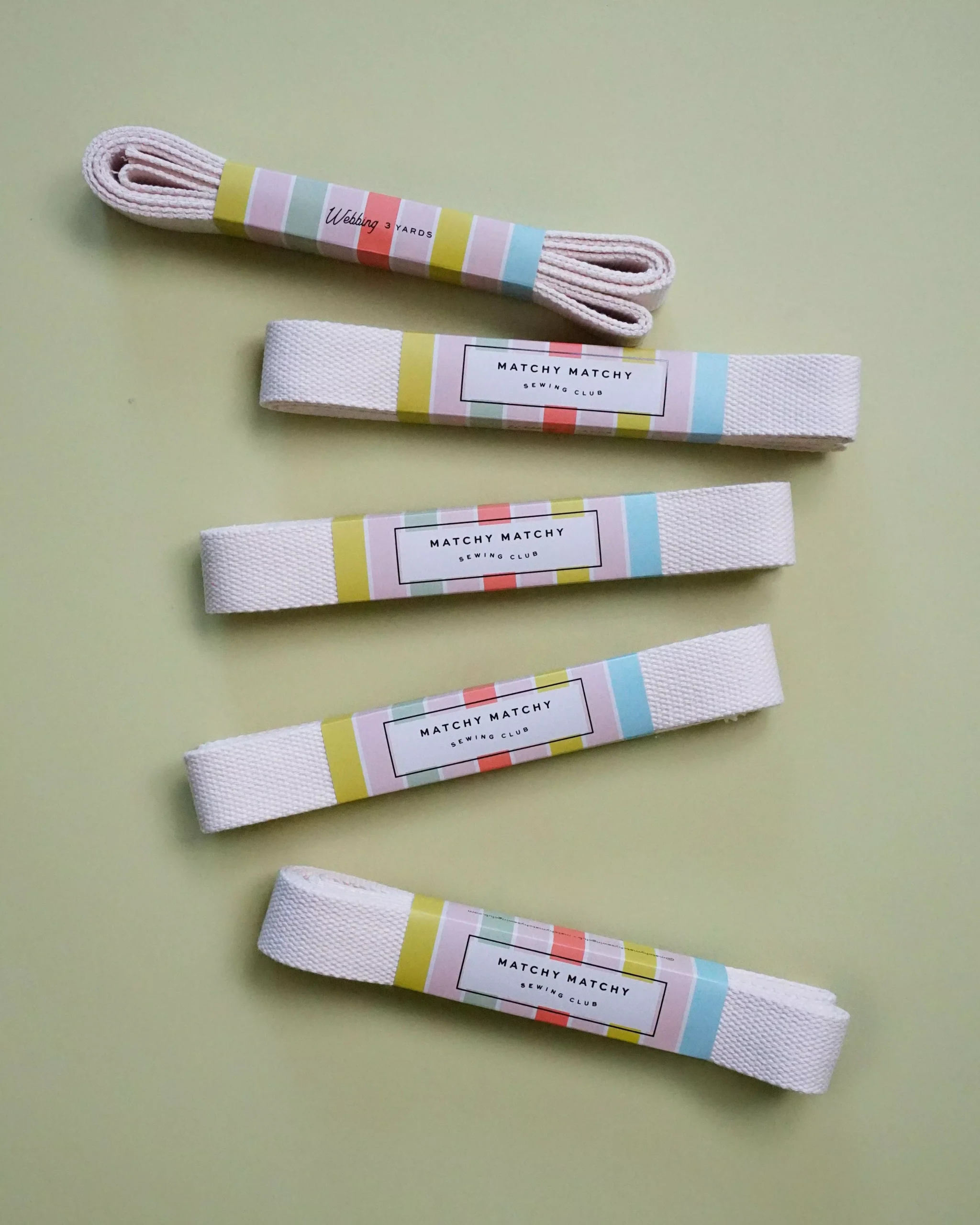 Natural Webbing: 3 yards