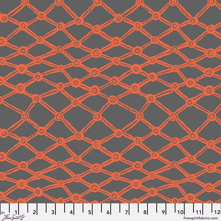 Nets, Grey - February 2026 Kaffe Fassett Collective