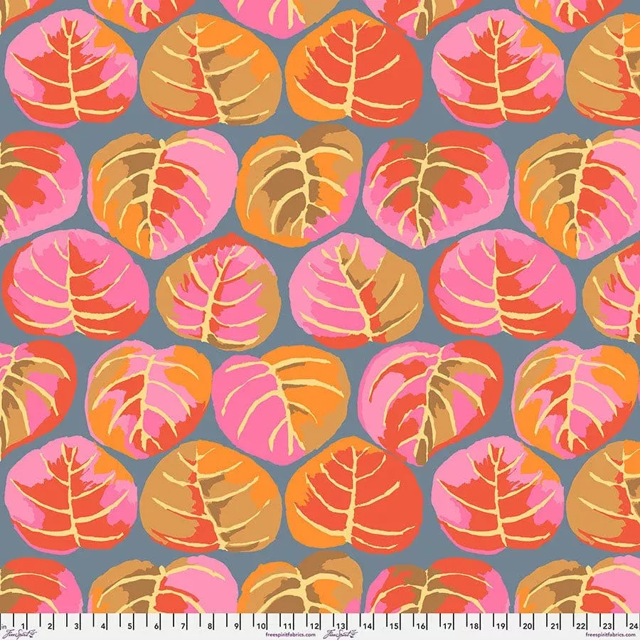 Palm Leaves - Pink Feb 2025 Kaffe Fassett Collective