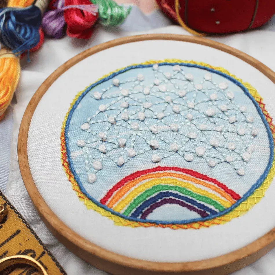 Rainbow by Dropcloth Samplers