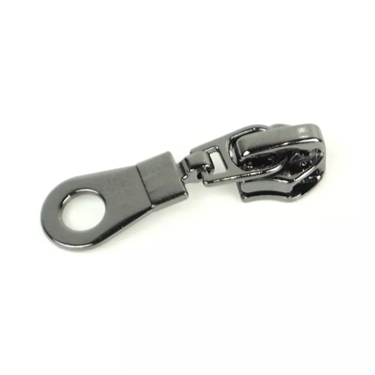 Sallie Tomato - Donut Zipper Pulls - Gunmetal (4 ct)