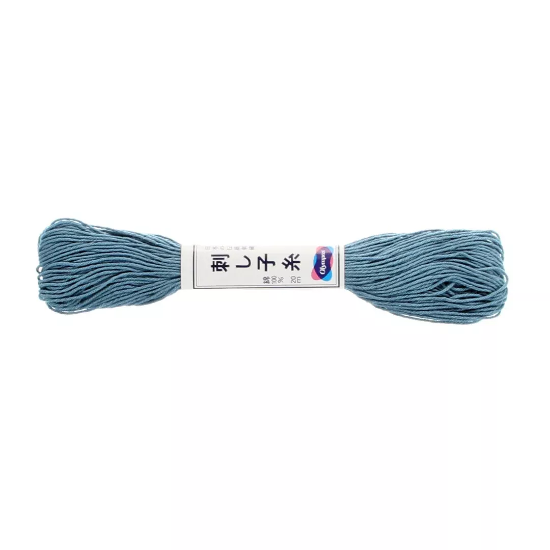 Sashiko Thread Skein (20m) - Sky Blue