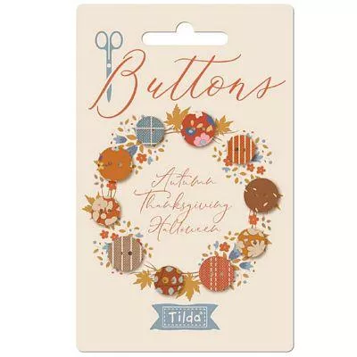 TILDA Creating Memories Autumn Buttons - 10 pcs