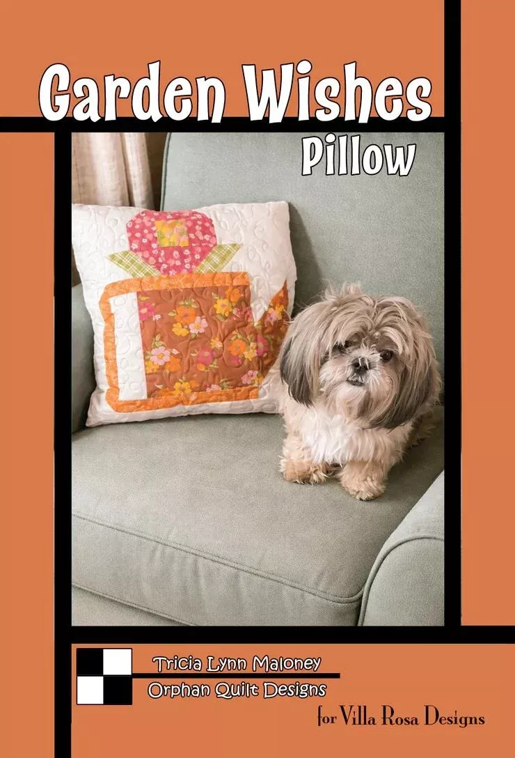 Villa Rosa Designs - Garden Wishes Pillow