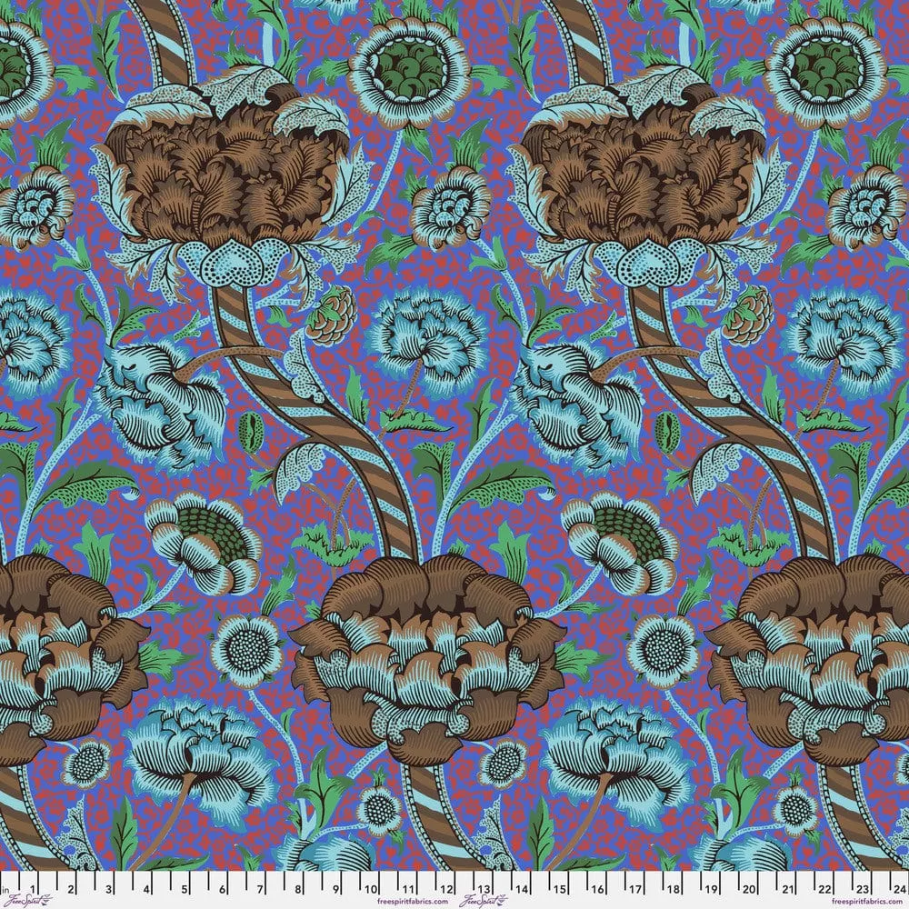 Wandle - Cobalt, Kaffe x Morris & Co.