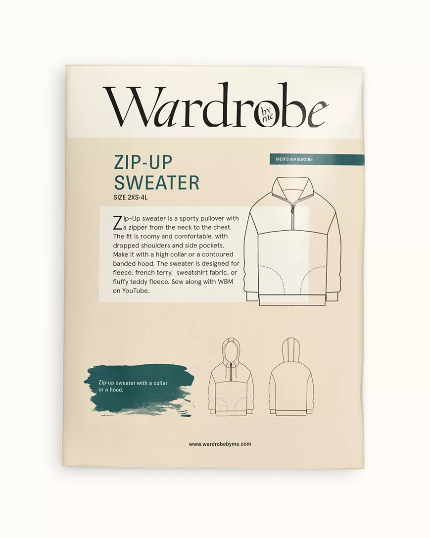 Wardrobe By Me Zip Up Sweater