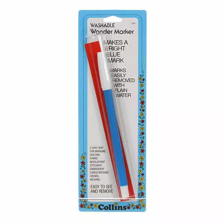 Water Erasable Marking Pen Blue