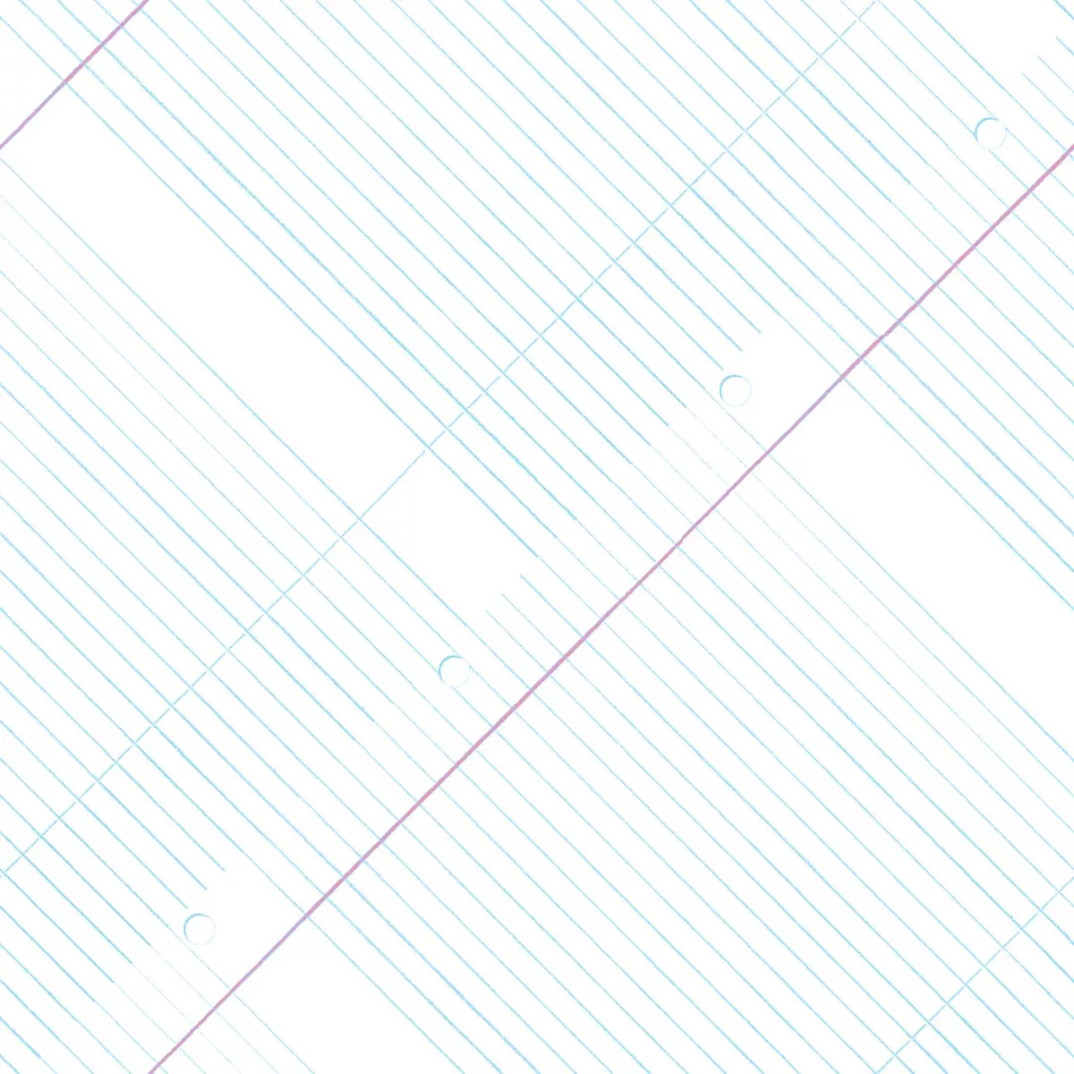 Windham - Pen Pals - College Ruled Cloud Dancer Fabric