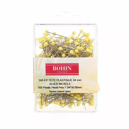 Yellow Head Quilting Pin Size 28 - 1 3/4in 500ct