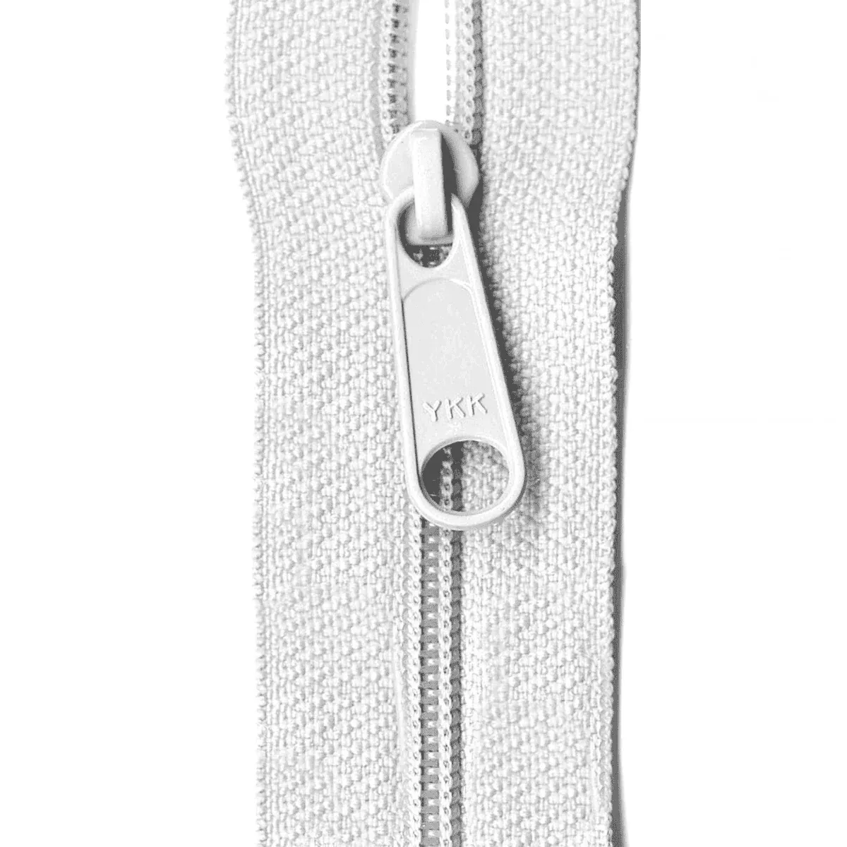 YKK Ziplon Designer Accents - 14 in - White