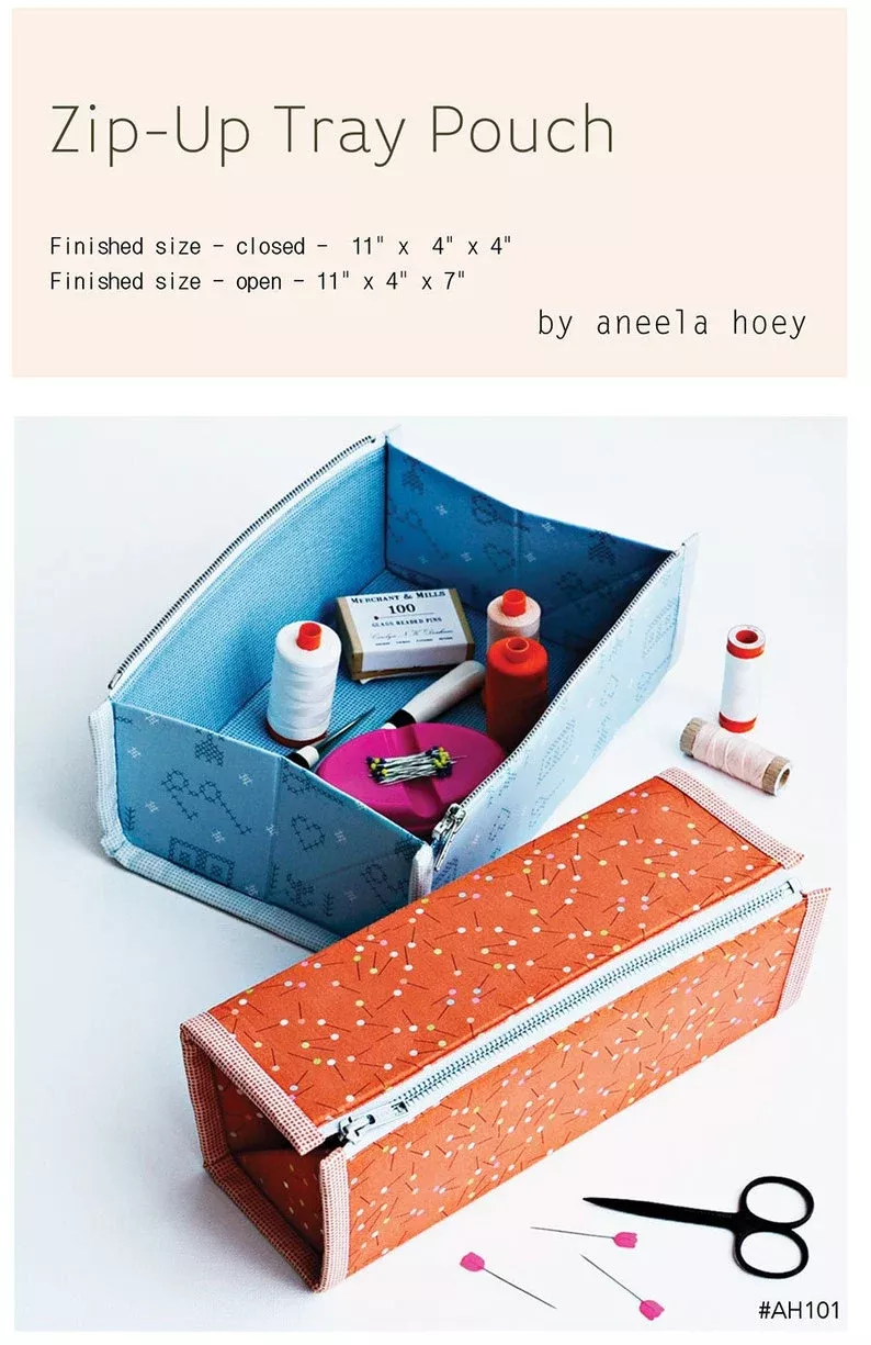 Zip Up Tray Pouch
