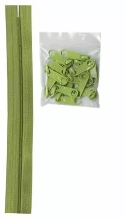 Zipper BTY - Apple Green