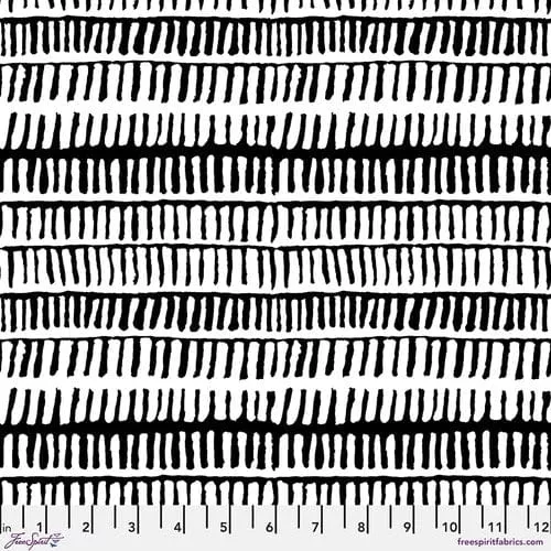 Zipper Stripe, Zebra - August 2025 Kaffe Fassett Collective