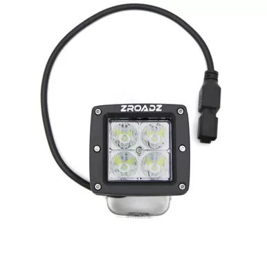 ZROADZ 3" SQUARE LED SPOT & FLOOD LIGHT COMBO POD 2011-2016 6.7L FORD POWERSTROKE
